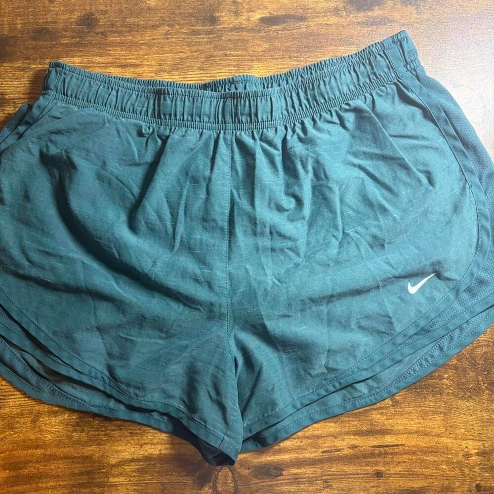 Nike dri fit shorts in green